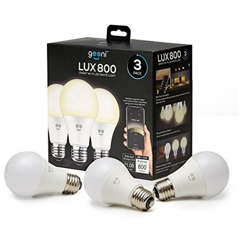 Geeni Gnbw932999 3 Lux 800 Bombilla Led 3 Unidades Luz Blanc