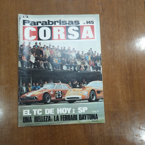 Revista Corsa Parabrisas Ed. Abril N°145 Febrero 1969