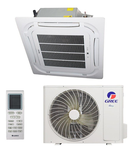 Ar Cond Split Inv Cassete 36000 Gree G-prime Frio 220v Branco