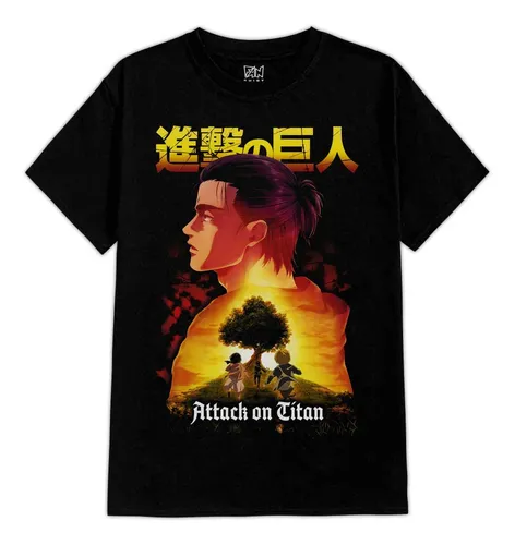 comprar Attack On Titan 730 Shingeki No Kyojin Polera Estampada Dtf