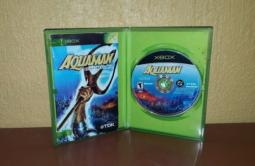 2 Juegos Oddworld: Munch's Oddysee Y Aquaman Xbox Clasico (Usado)