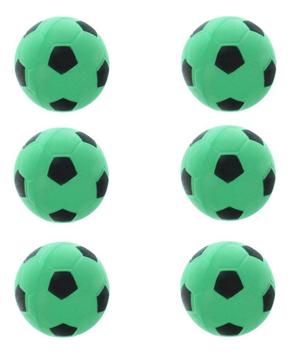 12 Unids / Pack De Fútbol Hinchables De Espuma Suave