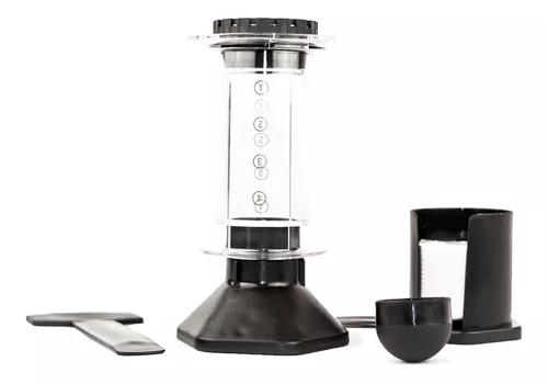 CAFEMASY – Soporte para filtro de café para filtros Aeropress, paquete de  350 filtros de papel de repuesto con soporte de filtro Aeropress negro –  Yaxa Colombia