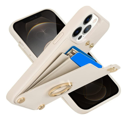 Carcasa Protector Con Porta Tarjeta iPhone 12