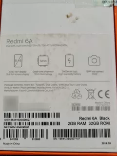 Xiaomi Redmi 6a 32gb