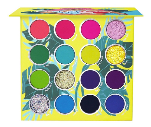 Paleta De Sombras Beach Daze De Kara Beauty