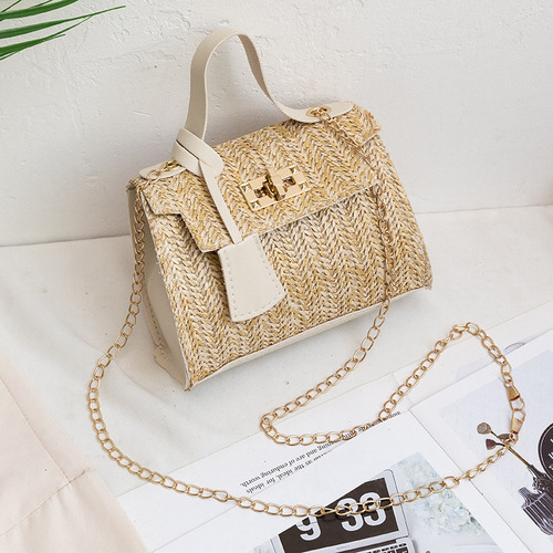 Bolso Para Mujer 2021, Nueva Cadena Portátil Con Candado Tej