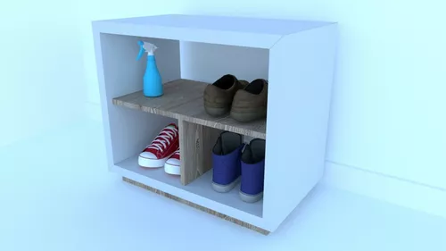 Zapatera mueble, organizador de zapatos de MDP 35cm