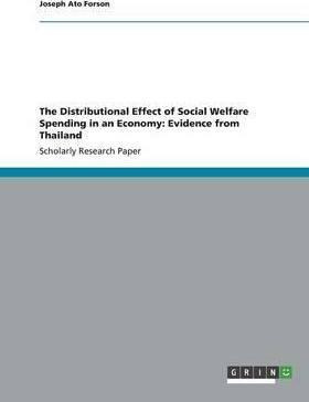 The Distributional Effect Of Social Welfare Spending In A...