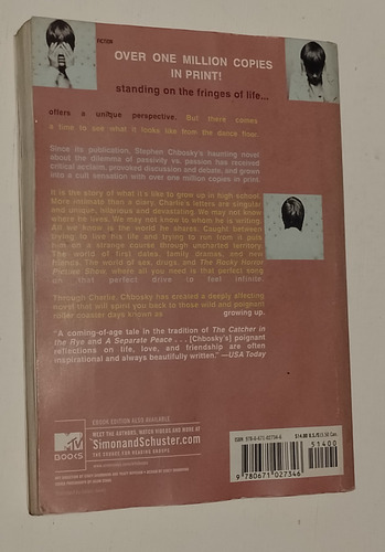 The Perks Of Being A Wallflower S Chbosky Usado C Detalles (Usado)