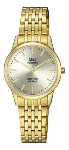 Reloj Para Mujer Q&q Superior S281j001y Dorado