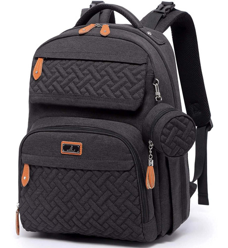 Mochila Para Pañales, Bolsas De Bebé Unisex Con Cador...