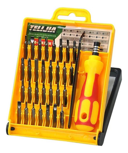 Kit Destornillador - Telijia Te 6032a Set 32 A 1