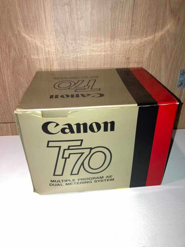 Cânon T70 + Command Back 70 Sem Uso , Ver Descrição Funciona