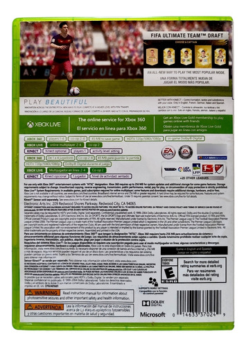Fifa 16 Xbox 360 En Español (Reacondicionado)