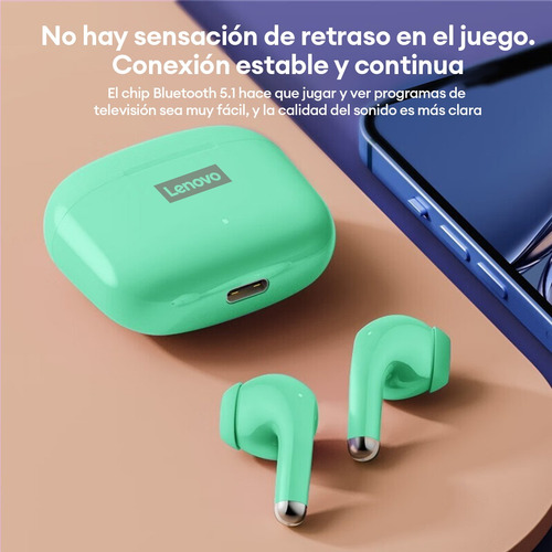 Auriculares Inalámbricos Bluetooth Tws Lenovo Lp40 Pro