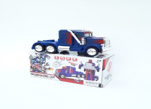 Transformer Auto Robot Camion Convertible Luz Sonido Pilas