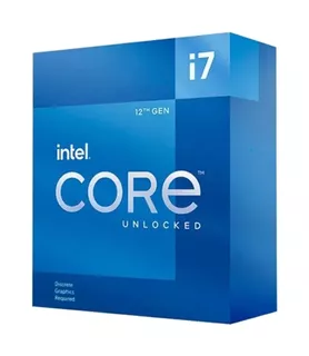Processador gamer Intel Core I7-12700KF BX8071512700KF de 12 núcleos e 5GHz de frequência