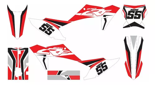 Adesivos - Motocross Trilha Crf