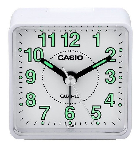 Reloj Casio Despertador Tq140-7 Somos Tienda 