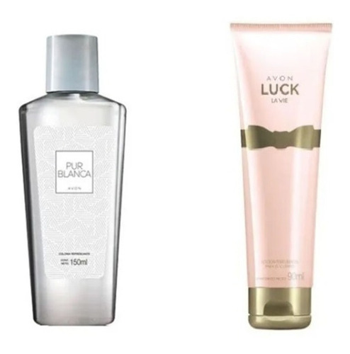 Pur Blanca Colonia Y Locion Corporal Perfumada Luck La Vie 