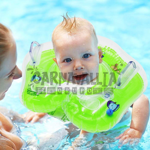 Flotador Inflable Bebé Salvavidas Cuello Flotis Albercal