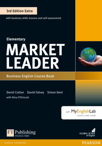 Market Leader 3rd Edition Extra Elementary Coursebook with DVD-ROM and MyEnglishLab Pack, de Dubicka, Iwona. Editora Pearson Education do Brasil S.A. em inglês, 2016