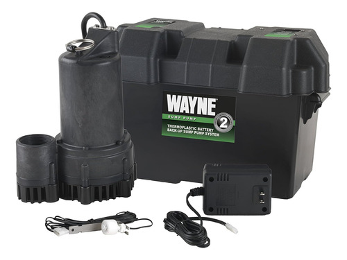 Sistema De Bomba De Sumidero De Respaldo Con Batería Wayne E