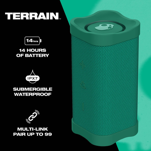 Skullcandy Terrain Altavoz Bluetooth Inalámbrico Altavoz Con