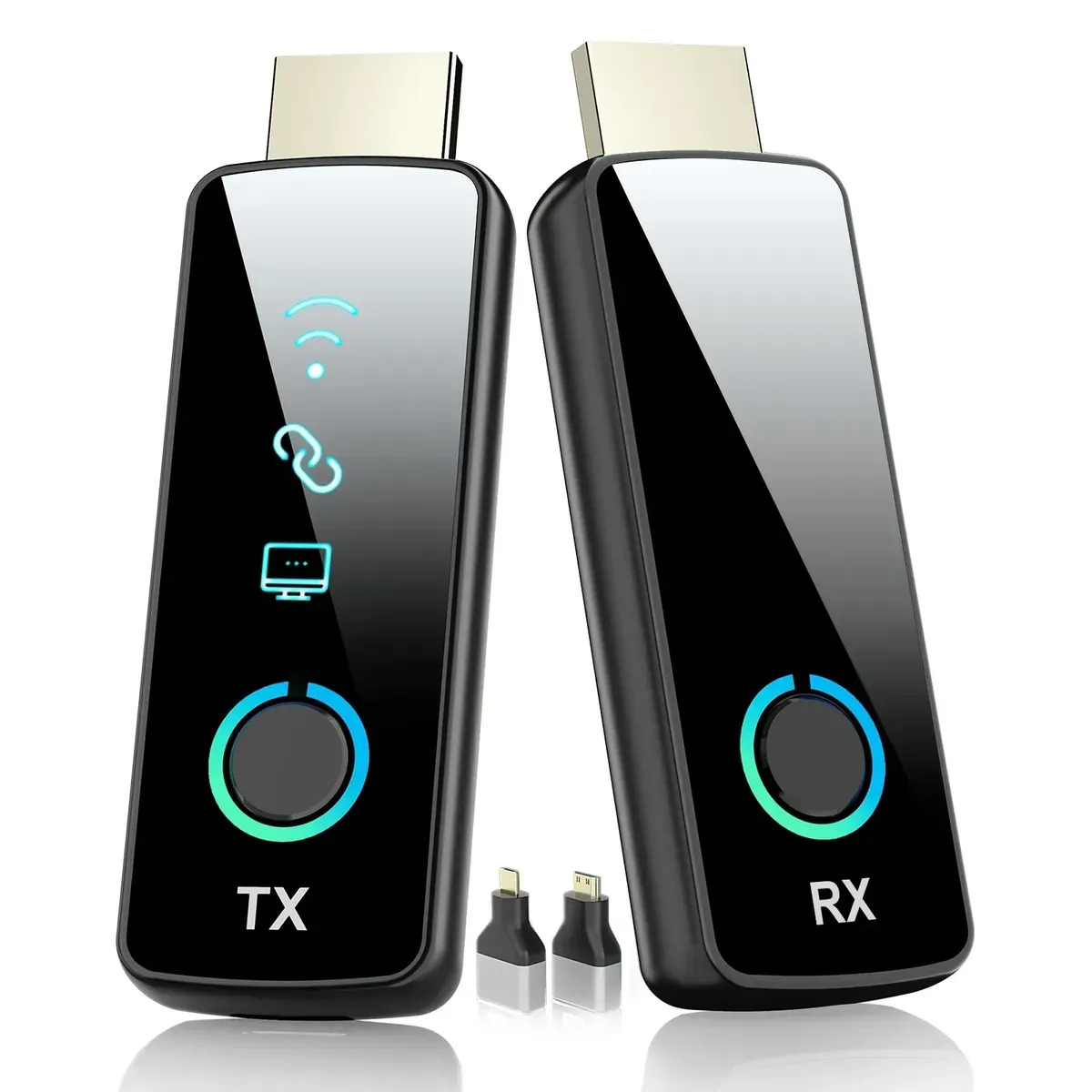 Adaptador Inalámbrico HDMI para TV y Proyector con Transmisor y Receptor, 4K y 1080p a 60Hz