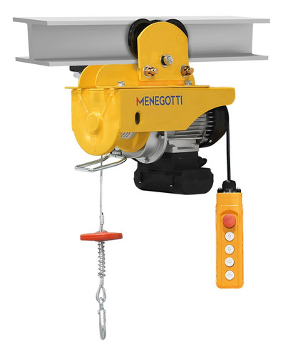Guincho Talha De Coluna Max 600kg Com Trole Mtg600 Menegotti