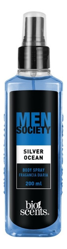 Fragancia Para Hombres Bioscents Silver Ocean Men Society