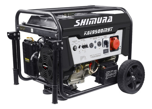 Generador portátil Shimura KGE9500MYT 8500W bifásico 12V