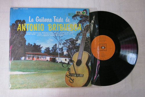 Vinyl Vinilo Lp Acetato Antonio Bribiesca La Guitarra Triste