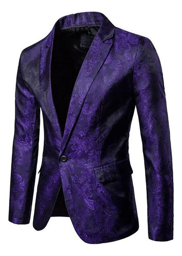 Blazer De Corte Masculino En Colores Brillantes