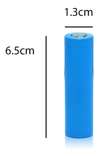 Bateria Pila Recargable 18650 Litio Ventilador Bocina Vaper