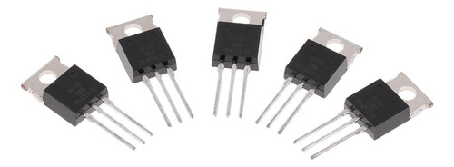 5 Piezas Bt136 To220 Bt136-600 S 3 Transistores De Terminal