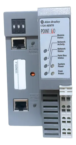 Allen-bradley 1734-aentr 2 Portas Ethernet/ip Para Point I/o Allen-bradley 1734-aentr 2 Portas Ethernet/ip Para Point I/o