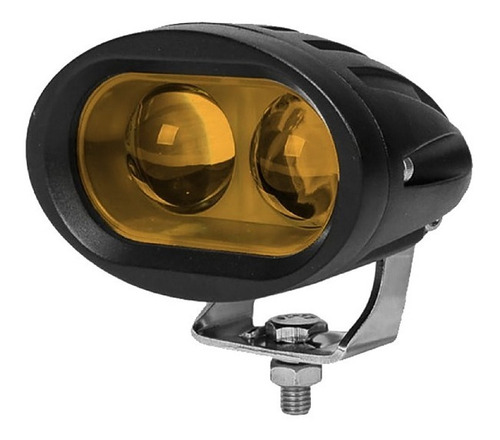 Par Faros 2 Led Lupa Ovalo Auxiliar Tipo Wall-e 12/24v