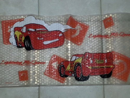 Alfombra Antideslizante Para El Baño De Cars Disney Pixar