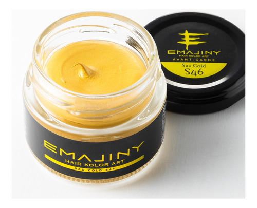 From Japan Emajiny Sax Gold S46 Temporary Hair Kolor Art Wax