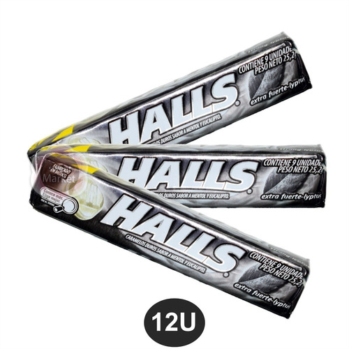 Pastillas Halls X12 Unidades - Oferta En Sweet Market