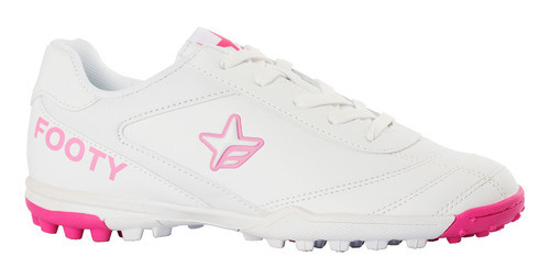 Botines Superliga Sintetico Blanco (t.28-33) - Footy Oficial