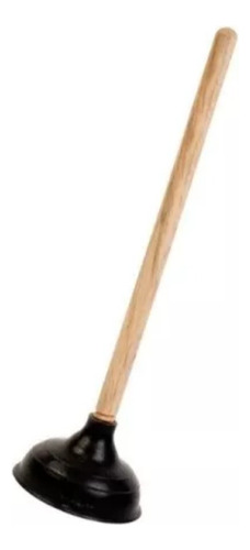 Destapador Inodoro Wc Mango De Madera