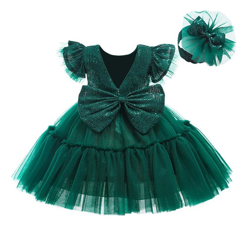 Vestido De Tutú Con Lazo Y Lazo Para Niñas, Princesa Del Mes