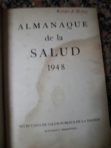 Almanaque De La Salud 1948