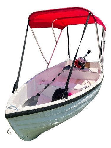 Barco Para Pesca Com Toldo E Motor 3hp