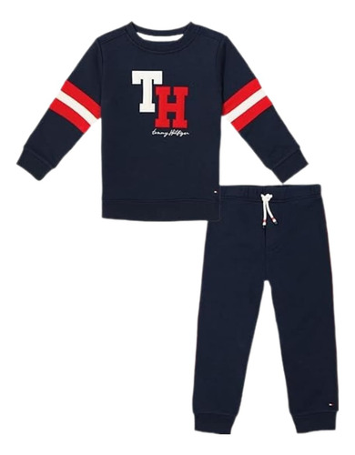 Conjunto Tommy Hilfiger Original Importado Moletom Infantil