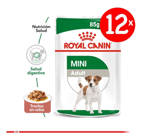 Regiones Despacho - Royal Canin Pack 12 Und Mini Adulto 85g