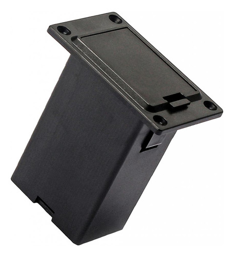 Negro Batería De 9 V Soporte Negro Estuche Caja Cubierta